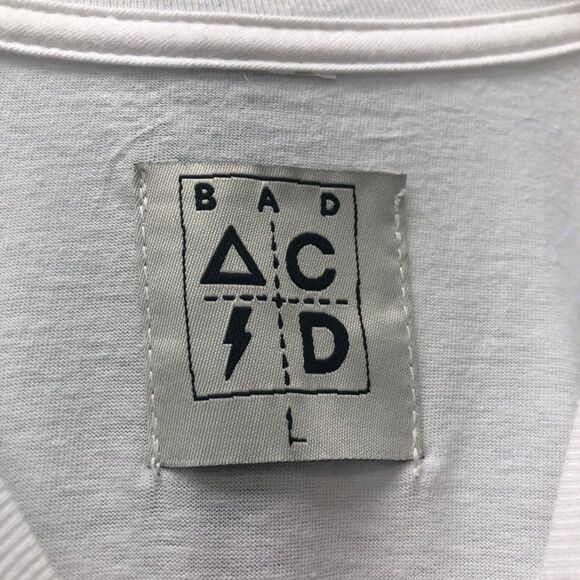 New UNIF x Bad Acid Sunny Daze Tee - Size L - Picture 3 of 5